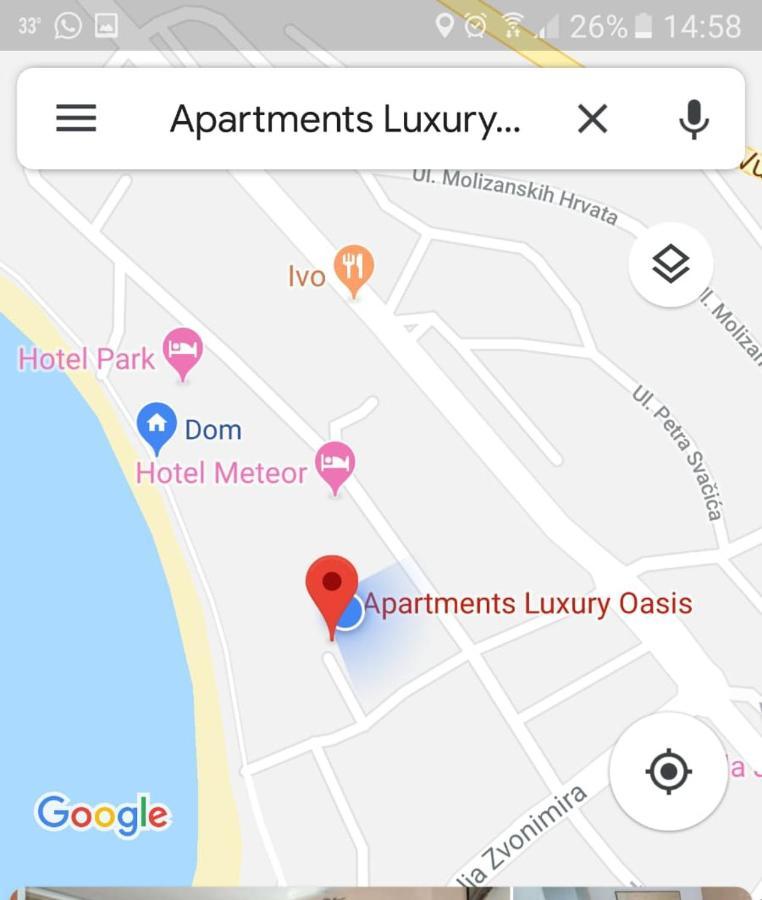 Apartments Luxury Oasis Makarska Exterior foto